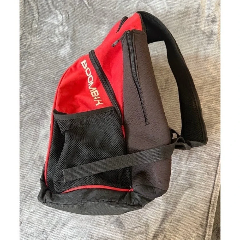 Boombah Superpack Baseball Softball Bat Bag Backpack Red Black Gear Equipment